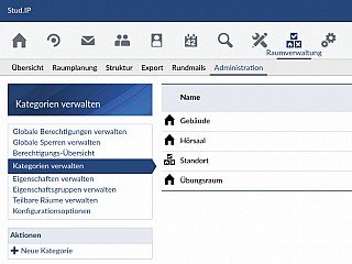 opencastv3 administration property1