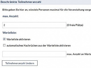 AnmeldungTeilnehmerbeschrngt