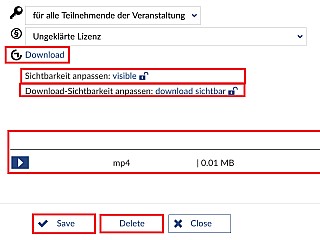 MediaCast2 Einstellungen3 en